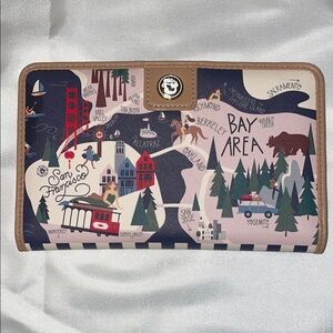 Spartina Bay Area Themed Wallet